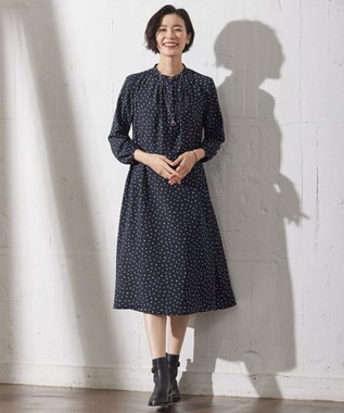 J.PRESS LADIES 【3way】ダブルリングラリエット ネックレス シルバー系