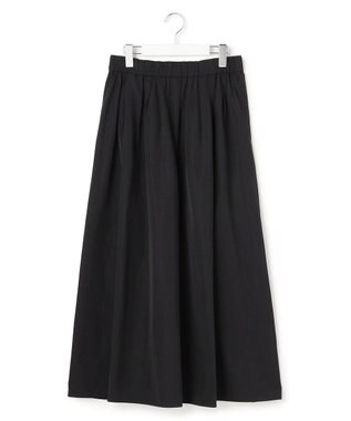 ICB エステルメモリータフタ キャザースカート ブラック