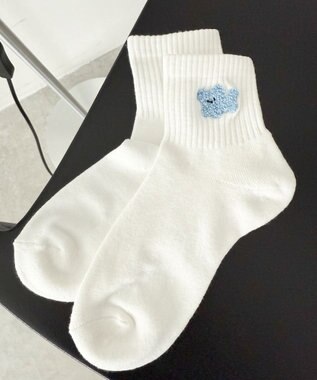 WEGO モコモコアニマルアンクルパイルソックス 柄3