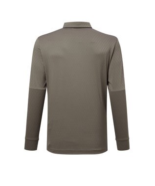 DAKS 【DAKS GOLF】冷感テクスチャ長袖ポロ ベージュ