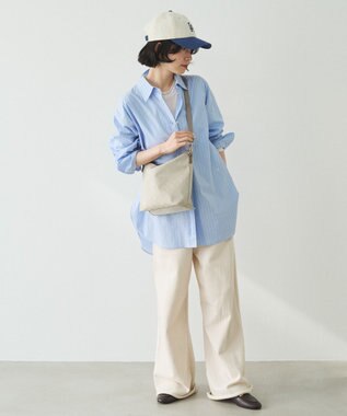 russet ナイロンジャガード2WAYミニショルダーバッグ(CE-1627) Ecru