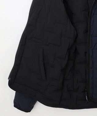 JOSEPH ABBOUD MOUNTAIN 【UNISEX】リバーシブルストレッチ ダウンパーカー ネイビー系