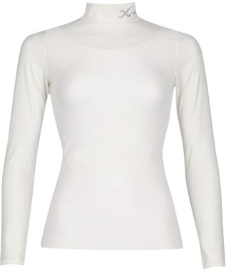 CW-X 【WOMEN】 CW-X シアートップス メッシュ素材(本体) 屋外スポーツ テニス ゴルフ インナー 長袖 ハイネック レディース CHY069 /ワコール アイボリー