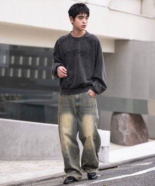 WEGO ショートグラフィックプルオーバー ブラックその他