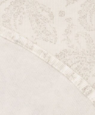 JOSEPH ABBOUD 【ソフトな着心地】ペイズリー柄 コーデュロイシャツ ホワイト系6