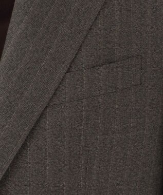 J.PRESS MEN 【ESSENTIAL CLOTHING】オルタネートストライプ スーツ グレー系1