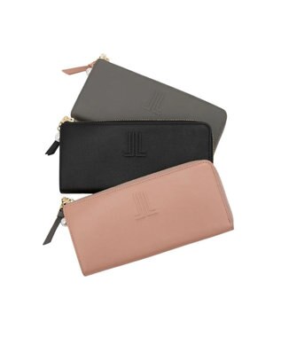 LANVIN en Bleu イエナ Ｌファスナー長財布 ピンク