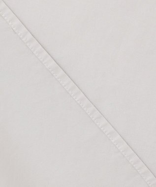 23区 L 【洗える】CANCLINI ボリュームスリーブ シャツ ライトグレー系