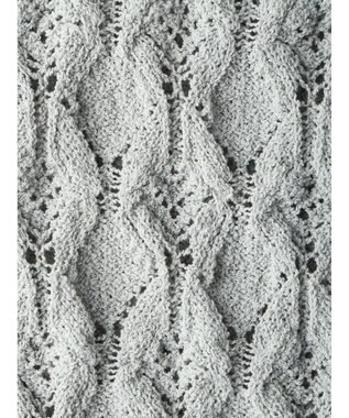 earth music&ecology クロッシェラインニットベスト Mint