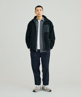 J.PRESS YORK STREET 【UNISEX】2WAY 羽織シャツ グレー系