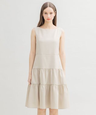 TOCCA 【洗える！】BEACH ドレス ベージュ系