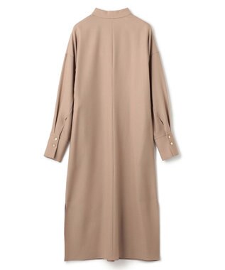 BEIGE， TERNES / ドルマンスリーブウールワンピース Milk tea