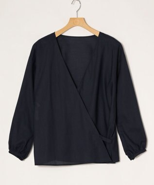 ONWARD Reuse Park 【組曲】ブラウス春夏 ネイビー