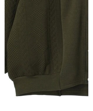 CRAFT STANDARD BOUTIQUE JQカット切り替えカーディガン1 Khaki