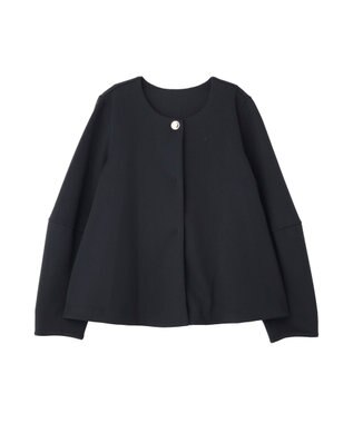 YECCA VECCA ダンボールニットジャケット Navy