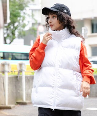 WEGO パテッドベスト ホワイト