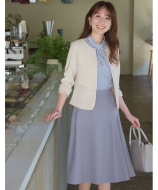 ANY SIS 【美人百花7月号掲載】レディノーブルスクエアブガッティ バッグ グレージュ