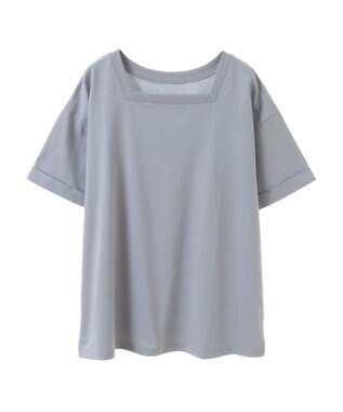 CRAFT STANDARD BOUTIQUE 接触冷感/抗菌防臭/ 前後2WAY半袖スクエアネックTee