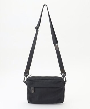 YUSHI RiVER - SHOULDER POUCH ショルダーポーチ  シワ加工 ブラック