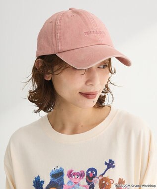 Green Parks セサミストリートミーツオブザルーム　キャップ Pink
