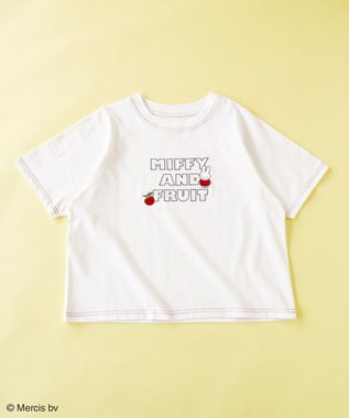 Green Parks ｍｉｆｆｙ／フロントロゴ刺しゅうＴシャツ Off White