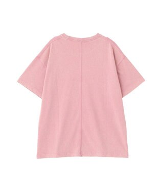 earth music&ecology ピグメント風Tシャツ Pink