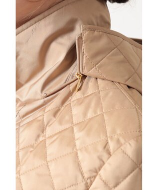 DAKS ライトウェイト キルティングコート ベージュ