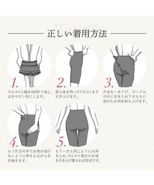 BRADELIS New York 【BRADELIS NewYork peace】　華やかレーシーガードル24 シアーグレージュ