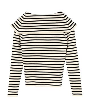 earth music&ecology ＢＩＧカラーニットプルオーバー Border