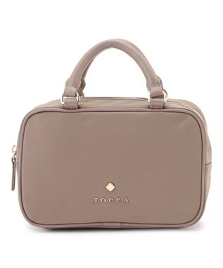 TOCCA 【撥水】WITH CLARISSE 2WAY NYLONBAG ミニボストンバッグ ベージュ系