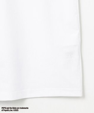 PW CIRCULUS 〈Pepsiコラボ〉【UNISEX】Pepsi World Graphic モックネックT ホワイト系