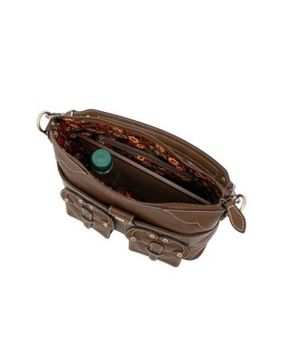 ANNA SUI キャロル 2WAYワンショルダーバッグ ブラウン