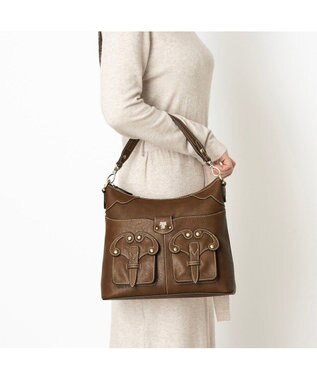 ANNA SUI キャロル 2WAYワンショルダーバッグ ブラウン