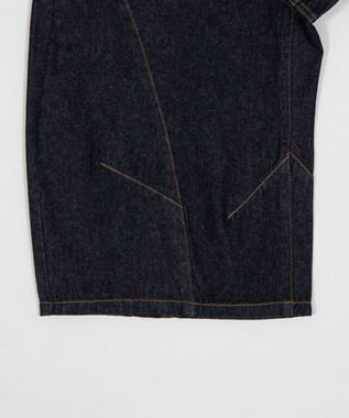WEGO 【SMLサイズ展開】チェーン付きバルーンショーツ デニムインディゴ