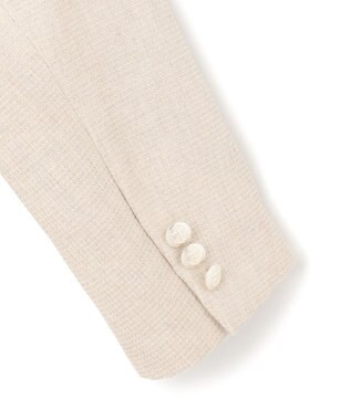 J.PRESS MEN 【SAFILIN】リネンキャンブリックワッフル ジャケット アイボリー系