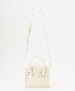 GRACE CONTINENTAL Mini RS Handbag ホワイト