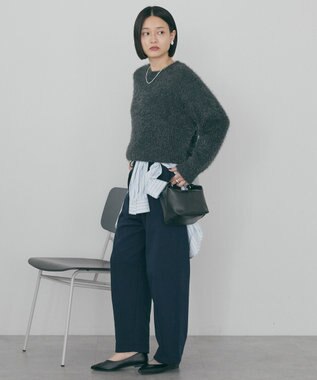 AMERICAN HOLIC カーブスウェットパンツ Navy