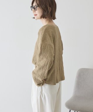 AMERICAN HOLIC 総レースプルオーバー Khaki