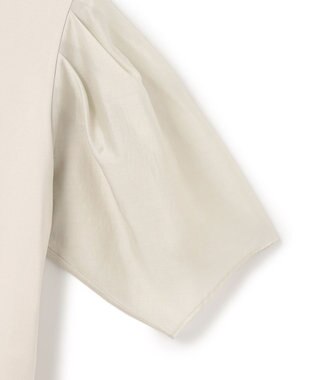 UNFILO BEAUTY FORM シアースリーブＴシャツ グレージュ