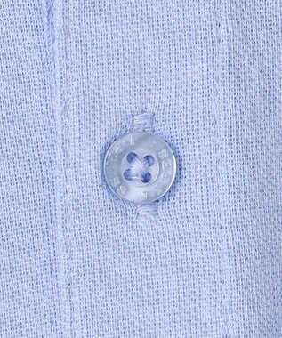 J.PRESS KIDS 【100-130cm】ダブルライン カラー 半袖ポロシャツ ライトブルー