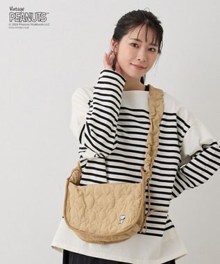 ROOTOTE 8403【スヌーピー】IP.デリ.キルト.ピーナッツ-9Q 02：ベージュ