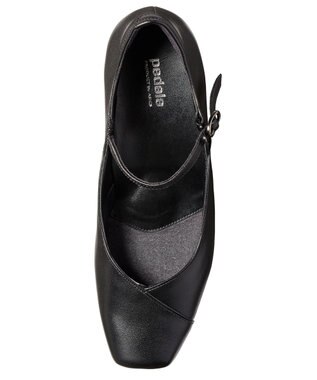 ASICS WALKING ペダラウォーキングシューズ 3E ヒール高5.0cm ブラック系