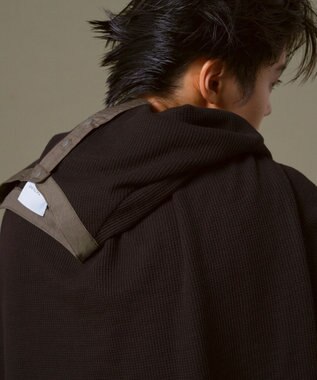 WEGO 【ユニセックス着用ITEM】ラグランヘンリーネックT ブラック