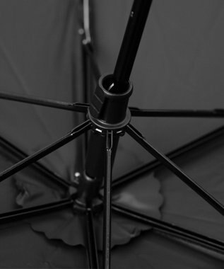 WEGO 【晴雨兼用\UVカット\紫外線対策\日傘兼用\レイングッズ】PROTECT　U ブラック