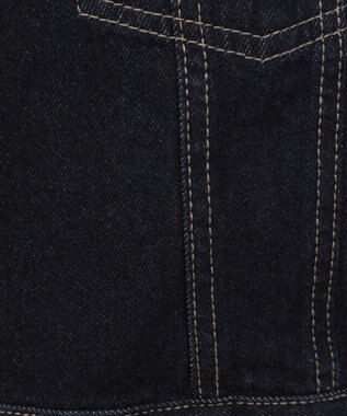 earth music&ecology ショートジップデニムジャケット Indigo