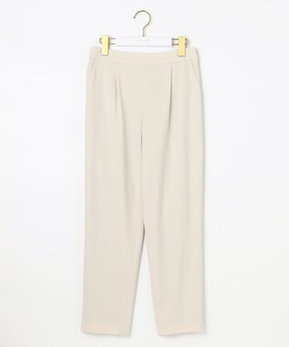 ANY SIS 【セットアップ対応】セレモニーダブルクロス テーパード パンツ ベージュ