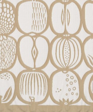 槇田商店 Stig Lindberg FRUKTLADA ゴールド 長傘 ゴールド