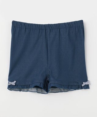 ANY KIDS 1分丈スパッツ ネイビー