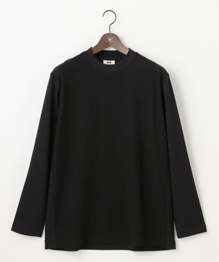 JOSEPH ABBOUD 【キングサイズ・エコ素材和紙使用/日本素材/日本縫製/軽量/通気性/速乾性】和紙フライス×ハニカムＴシャツ ブラック系