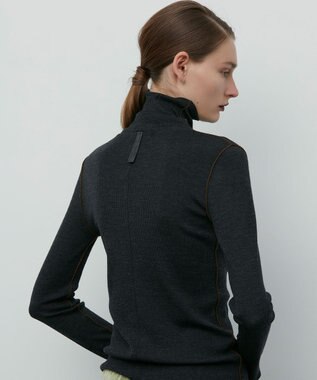 BEIGE， FORD / ハイネックトップス C.Gray×Brown